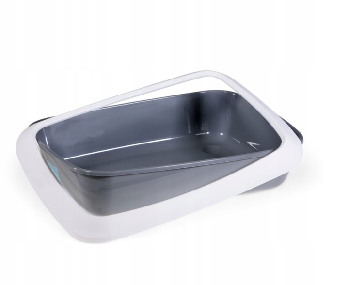 KUWETA DUŻA TOALETA DLA KOTA Z RAMKĄ OTWARTA SAVIC 50 x 37cm