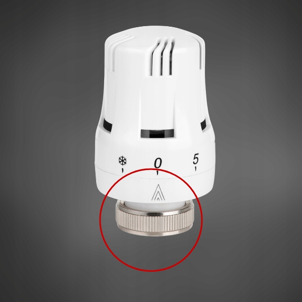 ZESTAW TERMOSTATYCZNY PROSTY Z NASTAWĄ WSTĘPNĄ ZAWÓR ZASILAJĄCY