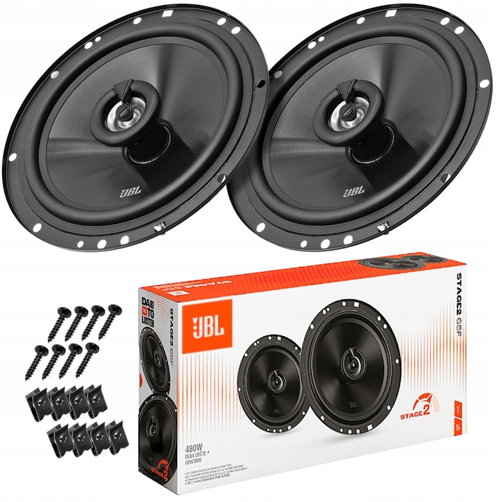 JBL Stage2 65F | 6.5" 480W | 16,5 cm / 165 mm Głośniki Samochodowe