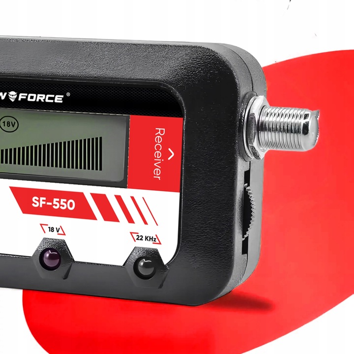 CYFROWY MIERNIK SYGNAŁU SATELITARNEGO ANTENY SAT-FINDER LCD LIBOX +