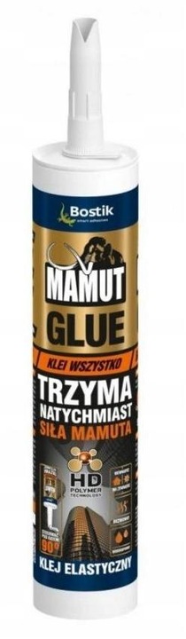 KLEJ Listwy Przypodłogowe Mamut Glue Biały 290ml
