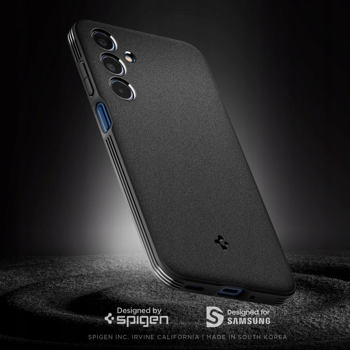 SPIGEN ESSENTIAL SANDBLAST GALAXY M35 5G MATTE BLACK