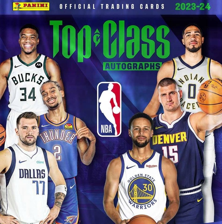 Puszka NBA Top Class 2024 Panini Karty Pure Basketball Holo Giants