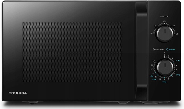 KUCHENKA MIKROFALOWA Z GRILLEM TOSHIBA MWP-MG20P |MIKROFALÓWKA |700W CZARNA