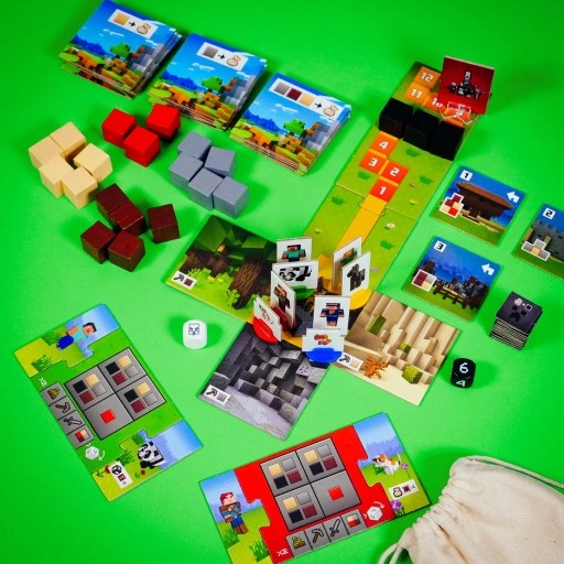 Gra planszowa RAVENSBURGER Minecraft Uratuj wioskę
