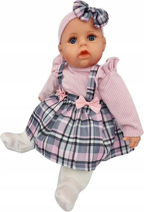 LALKA BOBAS MÓWI I ŚPIEWA PO POLSKU 45CM+SMOCZEK_368