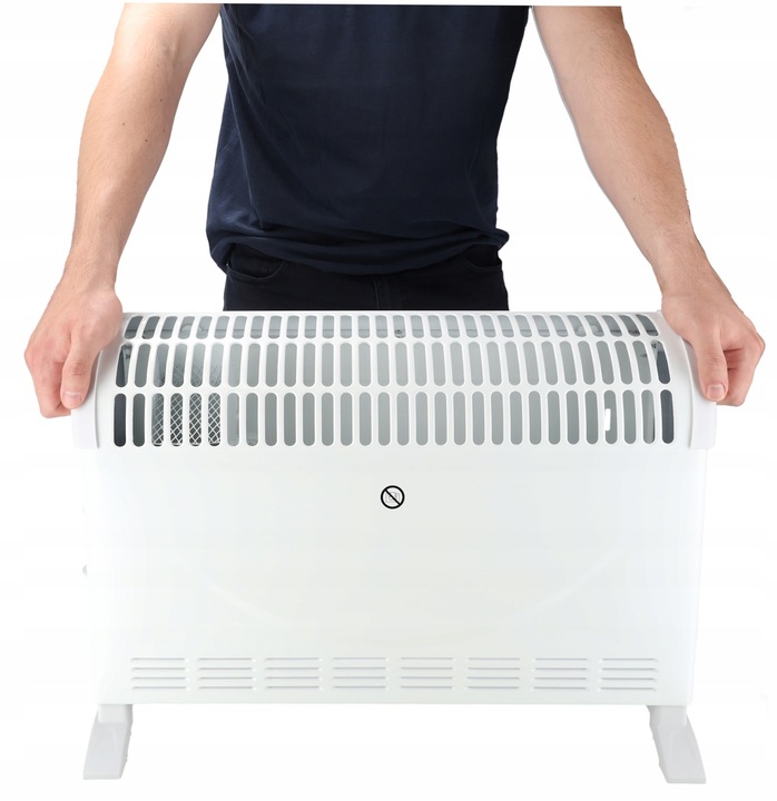 Grzejnik elektryczny Konwektorowy 2000W Energooszczędny Nawiew Termostat