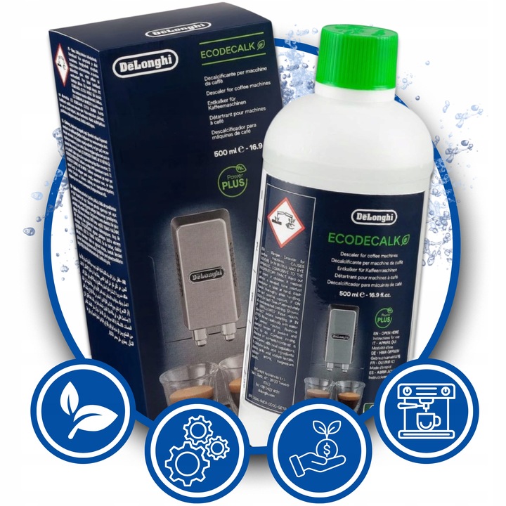 Oryginalny Odkamieniacz do Ekspresów DeLonghi EcoDecalk DLSC500 500 ml