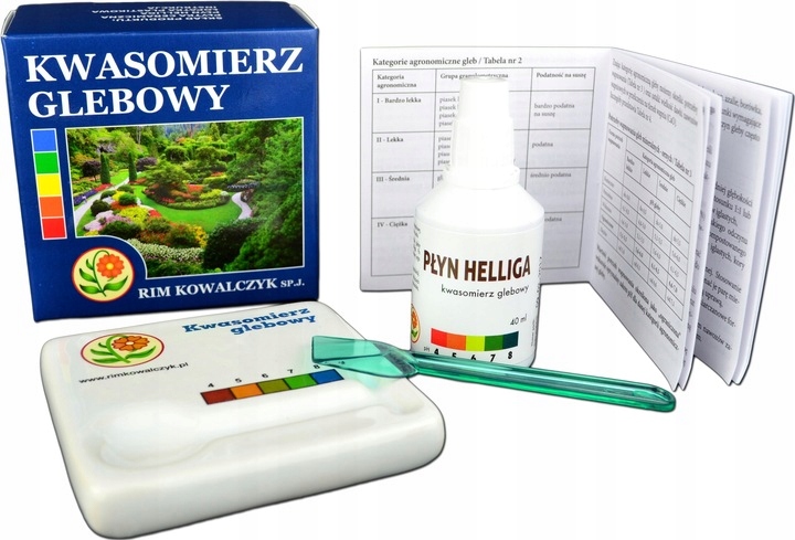 Zestaw do mierzenia odczynu pH gleby RIM Kowalczyk