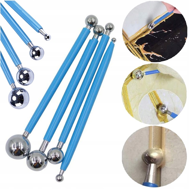 Patyczki do Silikonowania Kulkowe Do Fugowania Pałeczki Do Silikonu