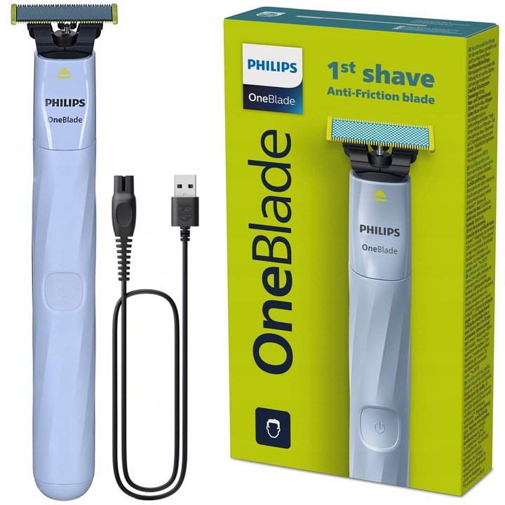 Golarka Philips OneBlade First Shave QP1324/20 - Pierwsze Golenie