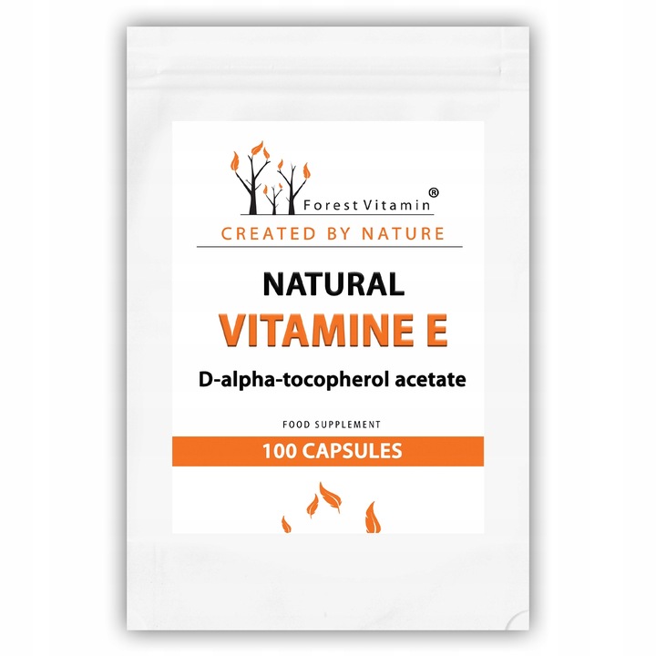 FOREST WITAMINA E NATURALNA ZDROWIE MŁODOŚĆ 100kap