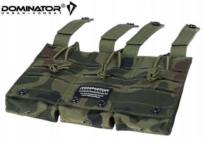 Ładownica na 3 Magazynki AK Beryl Grot TYTAN DOMINATOR Molle LaserCut wz.93