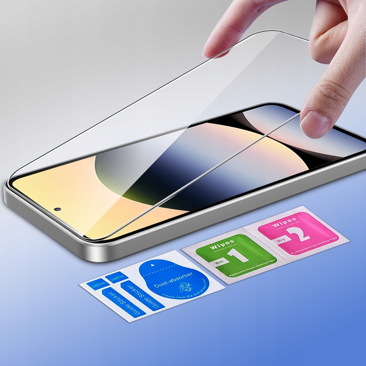 Etui z klapką do Xiaomi Redmi Note 14 5G Zamykane Czarne Futerał + Szkło 9H