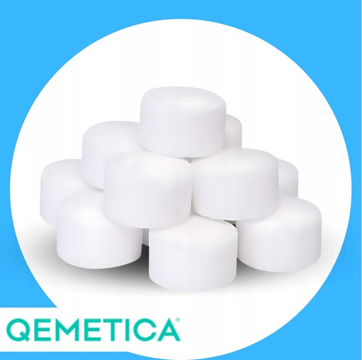 TABLETKI SOLNE ZMIĘKCZACZ WODY UZDATNIACZ SÓL 25KG QEMETICA CIECH
