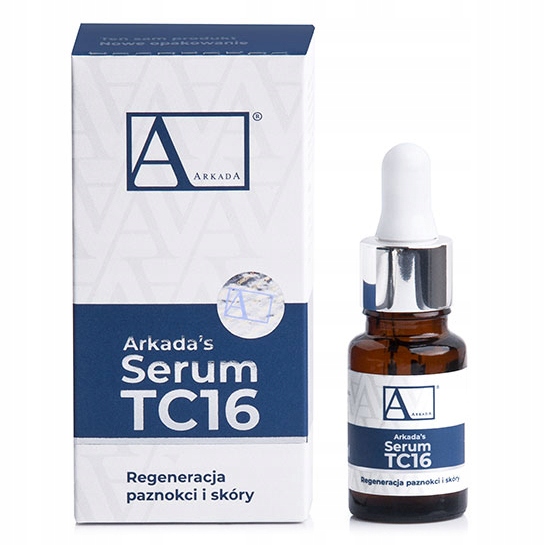 ARKADA SERUM KOLAGENOWE TC16 Do Paznokci Regeneracja Skóry Odbudowa 11 ml