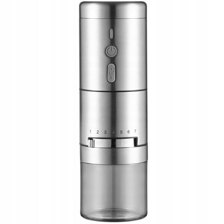 MŁYNEK DO KAWY ELEKTRYCZNY AKUMULATOROWY USB C MŁYNEK DO KAWY ZARNOWY