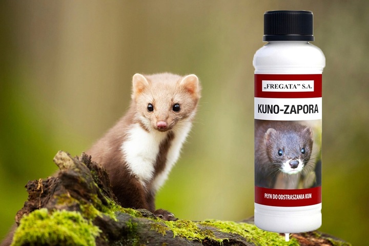 KUNO ZAPORA SILNY PŁYN ODSTRASZACZ KUN GRYZONI 1 L