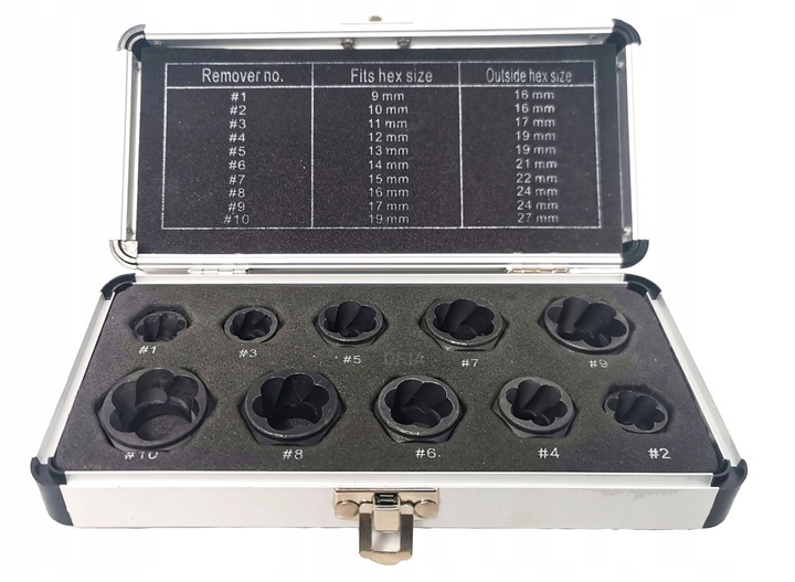 NASADKI DO USZKODZONYCH OBROBIONYCH ŚRUB NAKRĘTEK