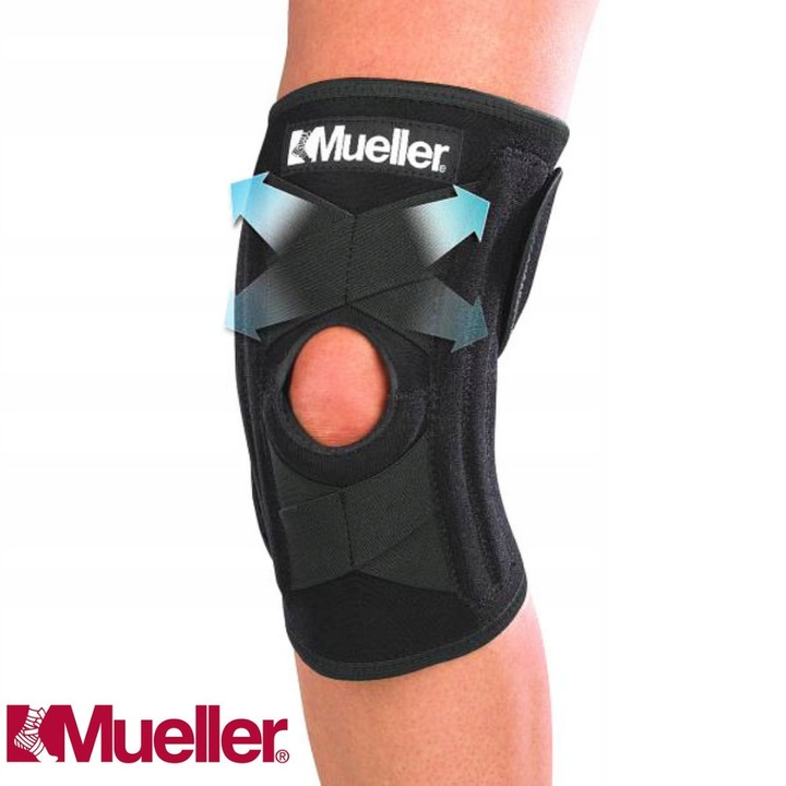 Orteza Kolana Stabilizator Profesjonalny Wsparcie Stawu Kolanowego Mueller