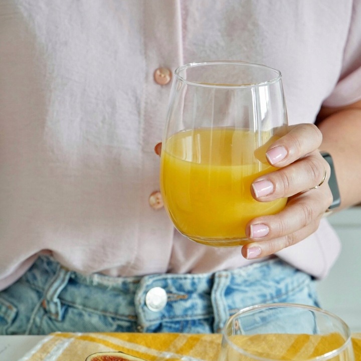 Komplet 6szt SZKLANKI DO NAPOJÓW zimnych PROSTE SZKLANKI DO DRINKÓW 400ml