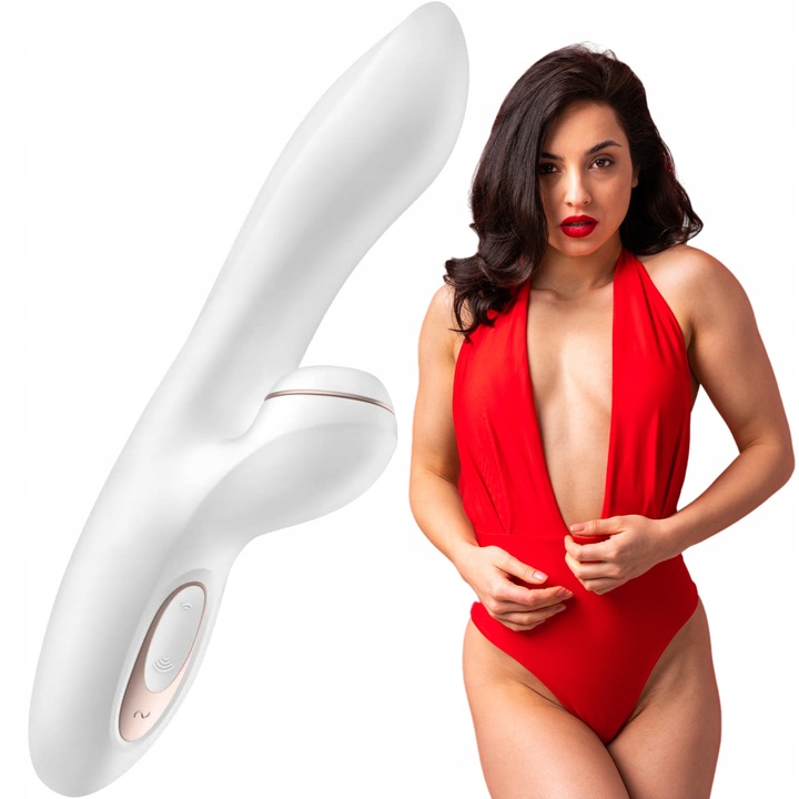 Wibrator damski dla par króliczek bezdotykowy masażer łechtaczki G-SPOT