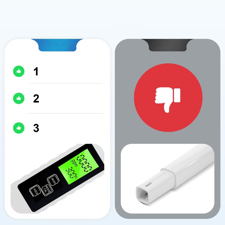 MIERNIK PH TESTER TWARDOŚCI WODY JAKOŚCI TDS EC FUNKCJA ATC TEMPERATURY
