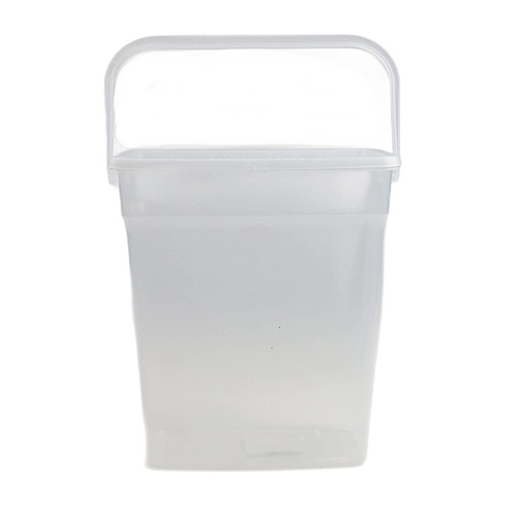 POJEMNIK NA DETERGENTY PROSZEK KAPSUŁKI DO PRANIA 6L Z UCHWYTEM ZESTAW