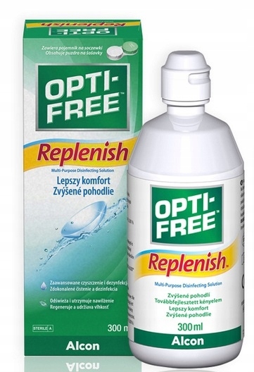 Płyn do soczewek Alcon Opti-Free Replenish, 300 ml