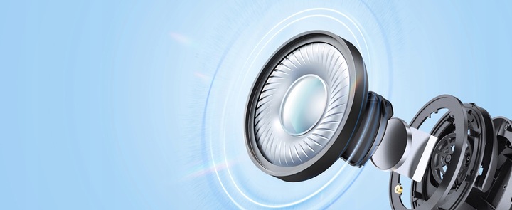 NAUSZNE SŁUCHAWKI BEZPRZEWODOWE EARFUN WAVE PRO ANC BLUETOOTH Z MIKROFONEM