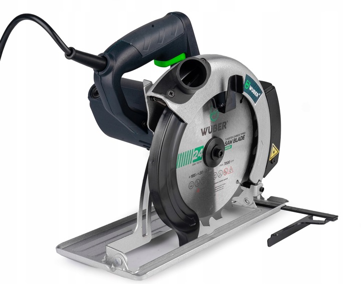 PIŁA TARCZOWA PRZECINARKA PILARKA RĘCZNA DO DREWNA Z LASEREM 2400 W