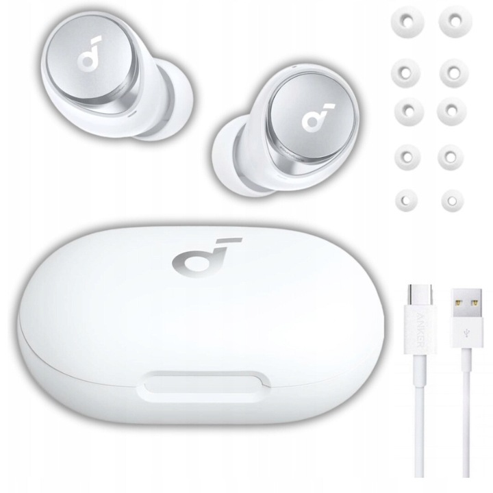 Słuchawki bezprzewodowe Soundcore Space A40 Białe