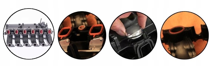 ZAŚLEPKI KOLEKTORA BMW E60 E46 E90 E71 X5 X6 M57