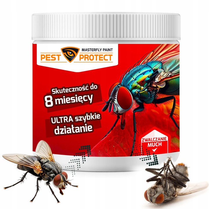SKUTECZNY PREPARAT ŚRODEK NA MUCHY NA ZEWNĄTRZ W DOMU DO DOMU NA
