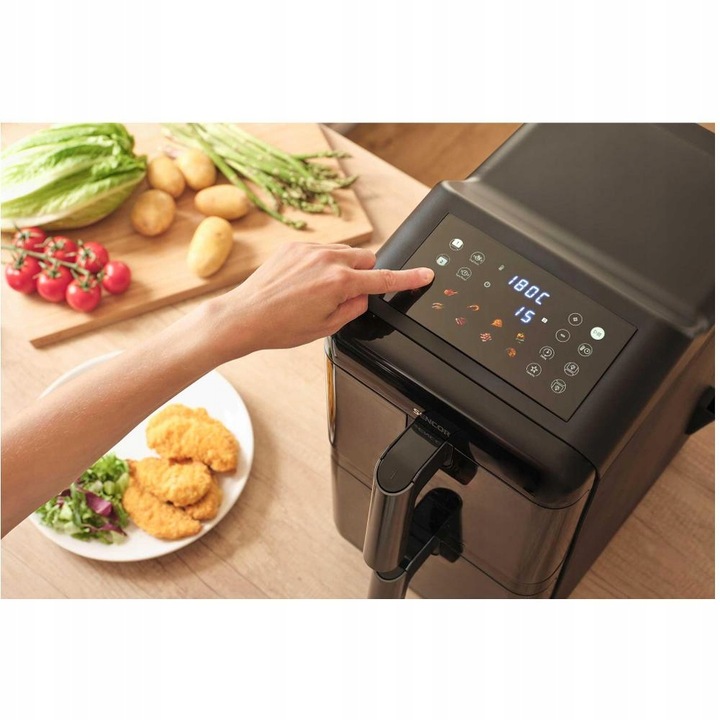 Air Fryer Frytkownica beztłuszczowa Sencor 1250BK 11,6L 3000W 10