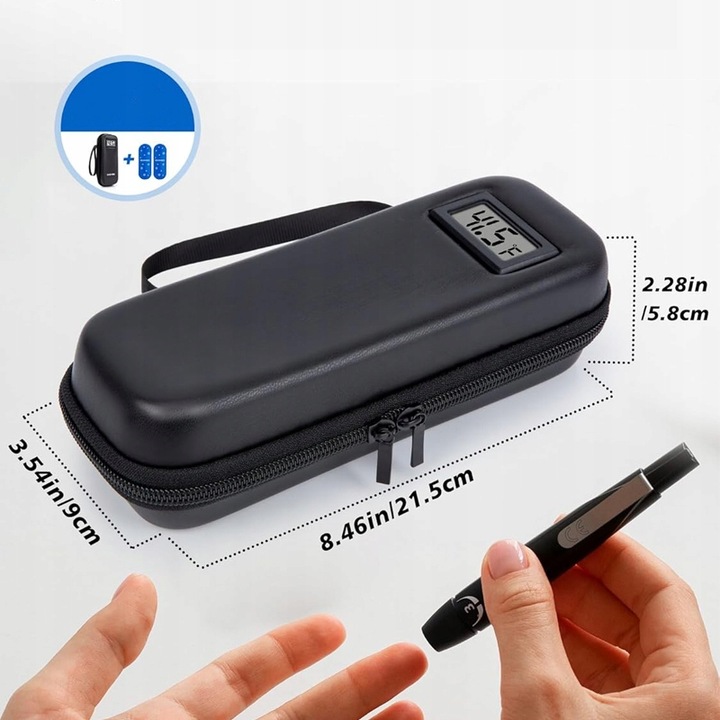 TORBA CHŁODZĄCE TERMICZNE NA INSULINĘ IZOLOWANY POKROWIEC + 2 WKŁADY