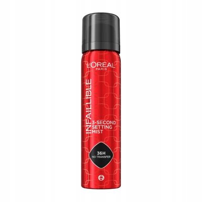 Loreal Infaillible 3 Second Setting Mist Mgiełka utrwalająca makijaż 75ml