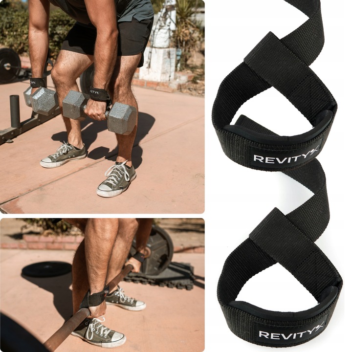 WYSOKIEJ JAKOŚCI PASKI DO MARTWEGO CIĄGU I ĆWICZEŃ POPRAWIAJĄCE CHWYT