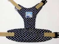 Pelo Szelki -Pelki bezuciskowe AŻUR granatowe .r.3