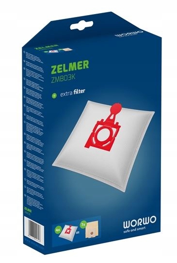12x WORKI ODKURZACZA ZELMER JUPITER ZVC425HT