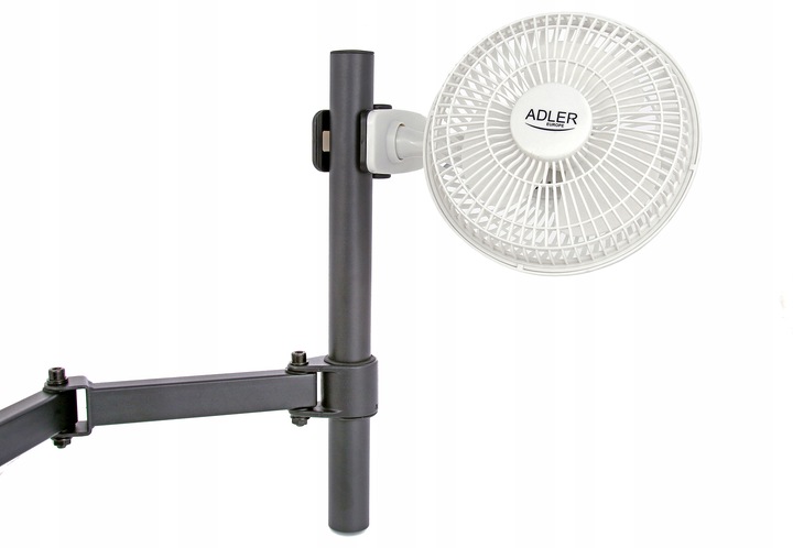 WENTYLATOR WIATRAK BIURKOWY na KLIPS 2 TRYBY MOCNY Z MOCOWANIEM