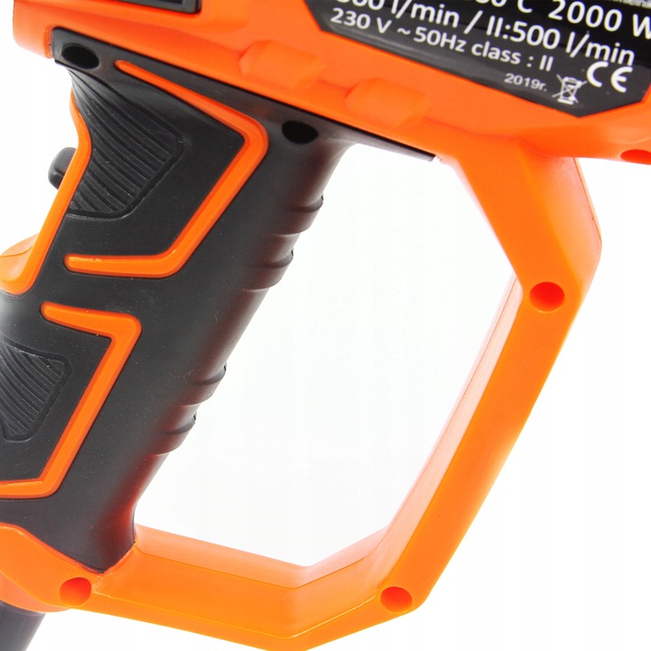 OPALARKA ELEKTRYCZNA 2000W OPALARKA DO DREWNA FARB 5el. 2 BIEGI