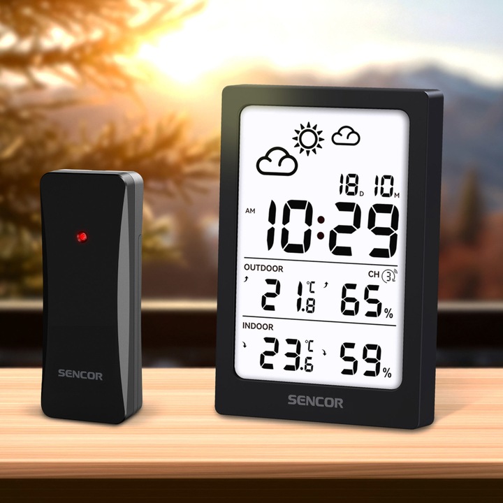 Profesjonalna Stacja pogodowa pogody meteo WiFi SENCOR SWS 2300