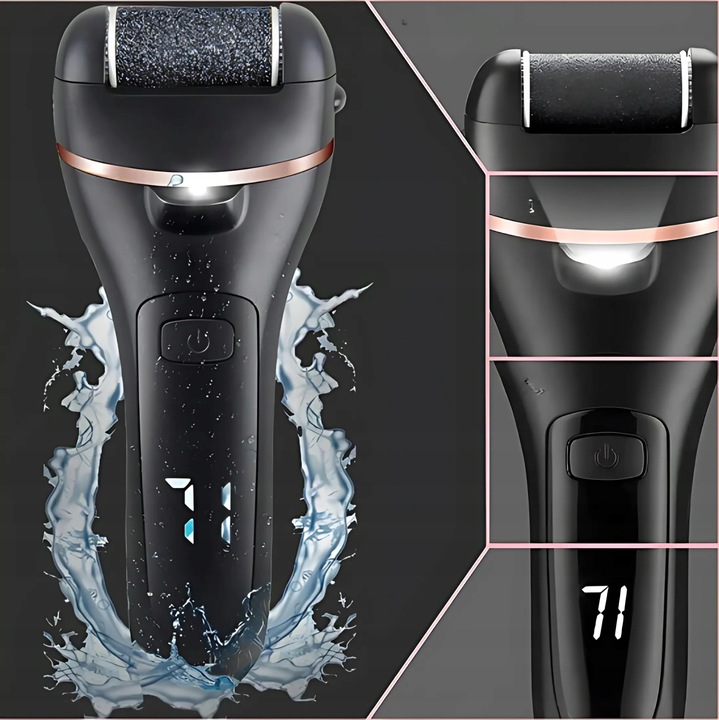 PILNIK ELETRYCZNY DO STÓP PIĘT FREZARKA TARKA USB + 6 NASADEK +