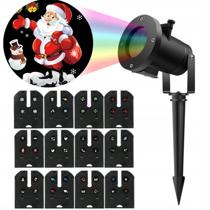 PROJEKTOR LASEROWY ŚWIĄTECZNY NA DOM RZUTNIK IP65