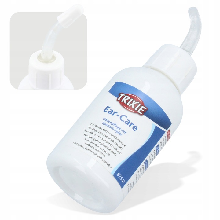 4x 50 ml Płyn do Uszu Psa Kota Krople Przemywania Oczu Spray Zębów Krem Łap