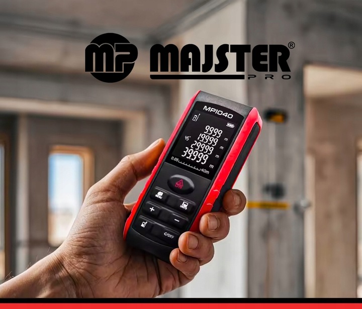 DALMIERZ LASEROWY 40M CYFROWY MIERNIK POZIOMICA LASEROWA MP1040