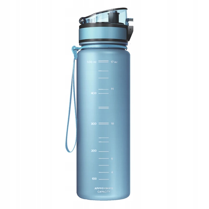 NOWOŚĆ! Błękitny Bidon Butelka filtrująca filtr AQUAPHOR CITY 0,5 L