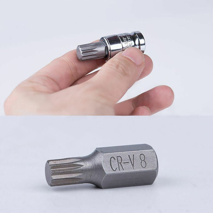 ZESTAW BITÓW KOŃCÓWKI BITY KLUCZE KOŃCÓWKI KLUCZ IMBUS HEX TORX SPLINE