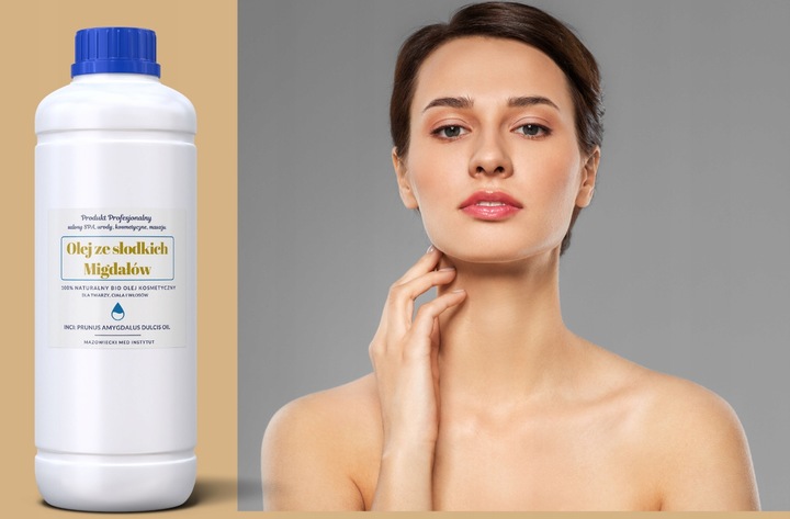 Olej ze słodkich migdałów 1l KOSMETYCZNY